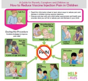 cara menghilangkan sakit saat suntik vaksin, cara menghilangkan nyeri saat suntik imunisasi